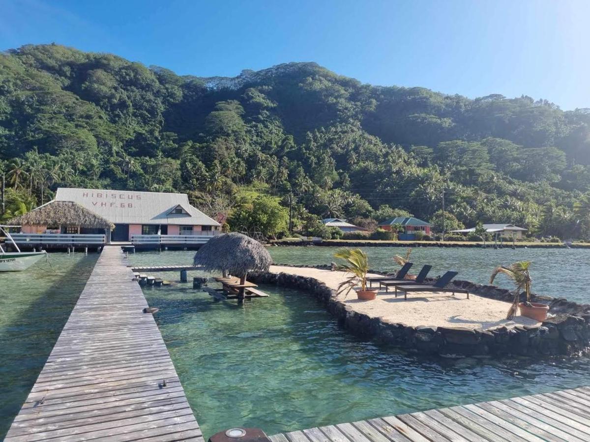 Pension Hibiscus Taha'A Vaitoare  المظهر الخارجي الصورة